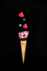 strawberry ice cream