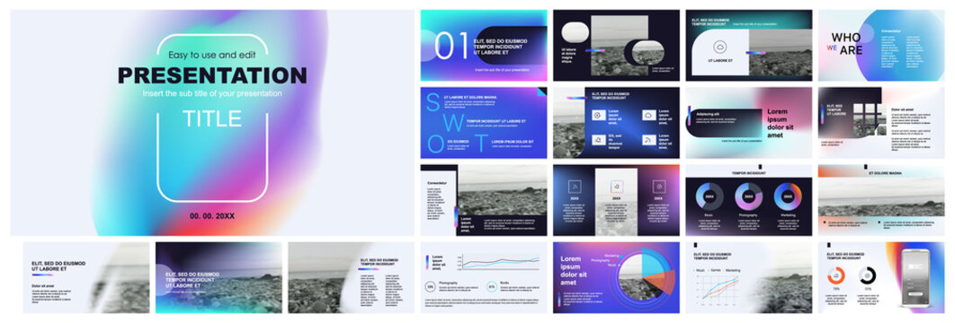 Graphic Design Project Proposal Presentation. Infographic Slide Template. For use in Presentation, Flyer and Leaflet, SEO, Marketing, Webinar Landing Page Template, Website Design, Banner.