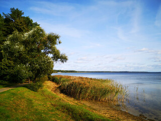 beautiful lake Naroch in Belarus