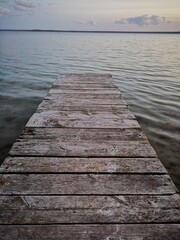 Fototapeta premium beautiful lake Naroch in Belarus