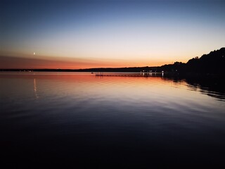 beautiful lake Naroch in Belarus