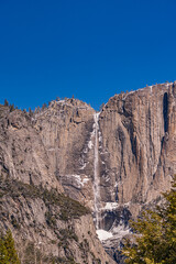 Fototapeta na wymiar Yosemite State Park - Winter Season