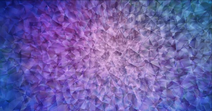 4K looping dark pink, blue abstract video sample. High-quality clip in twirl style with gradient. Clip for your commercials. 4096 x 2160, 30 fps. Codec Photo JPEG.