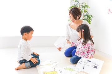 こども園・幼稚園・保育園・英語教室・習い事イメージ