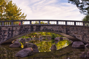 橋　鳥屋野潟公園