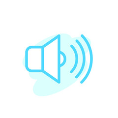 Vector, speaker icon design template
