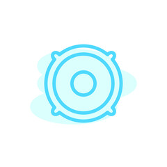 Vector, speaker icon design template