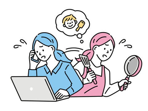 両立 仕事をする女性のイラスト 忙しい 共働き 子育て 家事 育児 家族 Compatible Illustration Of Working Women Busy Double Income Parenting Housework Parenting Family Stock Vector Adobe Stock 両立 仕事をする女性のイラスト 忙しい 共働き 子育て 家事 育児 家族 Compatible Illustration Of Working Women Busy Double Income Parenting Housework Parenting Family Stock Vector Adobe Stock