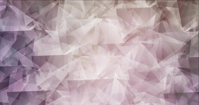 4K looping light pink, green polygonal video footage. Abstract holographic concept in motion style. Clip for your commercials. 4096 x 2160, 30 fps. Codec Photo JPEG.