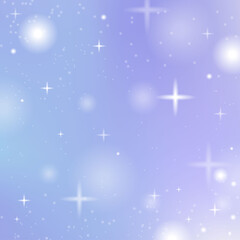 Purple sky sparkle star light background