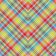 Colourful Chevron Plaid Tartan textured Seamless Pattern Design