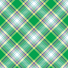 Colourful Chevron Plaid Tartan textured Seamless Pattern Design
