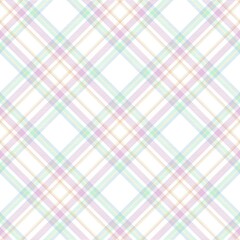Rainbow Pastel Chevron Plaid Tartan textured Seamless Pattern Design