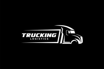 Truck logo template, Perfect logo for business related to automotive industry.