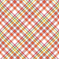 Rainbow Chevron Plaid Tartan textured Seamless Pattern Design