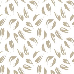 Brown Animal Leopard Seamless Pattern Background