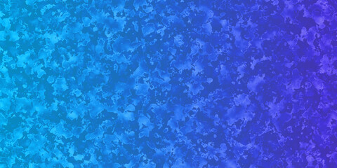 青いグラデーションの大理石イメージテクスチャ・パノラマサイズ