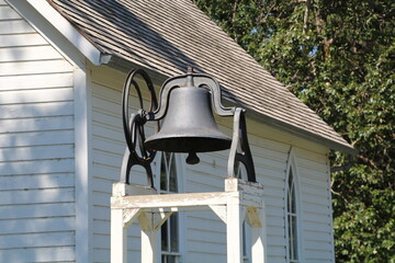 Church Bell, Fort Edmonton Park, Edmonton, Alberta