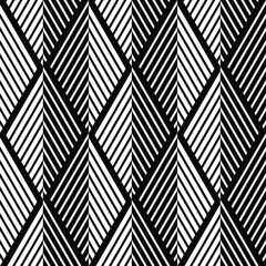Abstract seamless pattern. with Stripes, lines. Geometric vector background. Black and white texture. Graphic modern pattern.