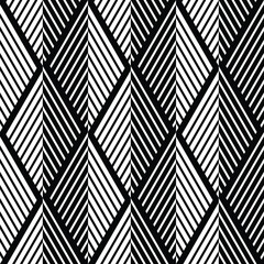 Abstract seamless pattern. with Stripes, lines. Geometric vector background. Black and white texture. Graphic modern pattern.