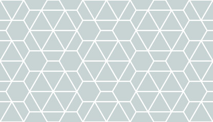 Abstract seamless pattern. Modern stylish texture. Repeating geometric tiles with hexagonal vector background.