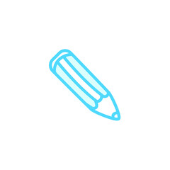 Illustration Vector graphic of pencil icon template