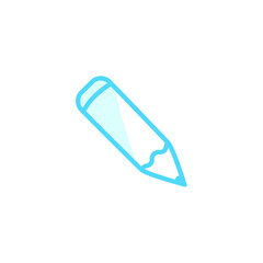 Illustration Vector graphic of pencil icon template
