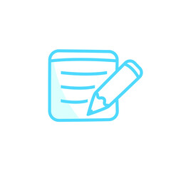 Illustration Vector graphic of pencil icon template