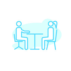 Illustration Vector graphic of employee icon template