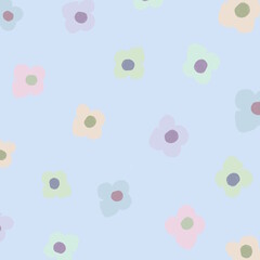 Colorful flowers background