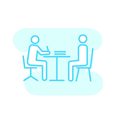 Illustration Vector graphic of employee icon template