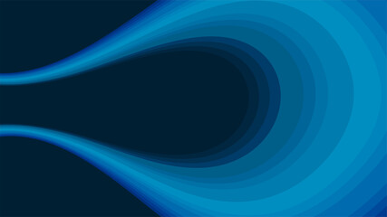 abstract background with layered curvy shapes