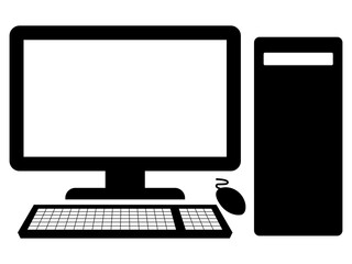 Fototapeta premium パソコンのアイコン