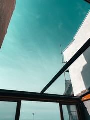 Relaxing Terrace and Blue Sky