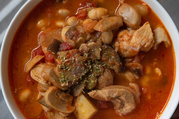 鶏肉とトマトのポトフ