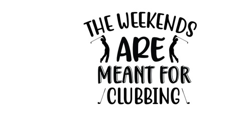 New Golf SVG Quotes Design Template