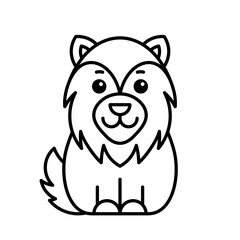 Wolf icon. Icon design. Template elements