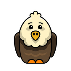 Eagle icon. Icon design. Template elements