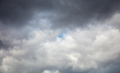 Rain clouds in the sky