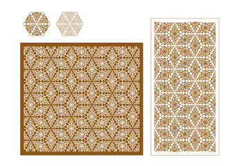 Mimusops elengi  handicraft Pattern Design seamless design pattern for decorative Panel Laser cut  