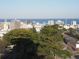 View from the top of Odawara 