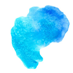 Beautiful abstract illustration on colorful backdrop. Watercolor art. Modern background design. 