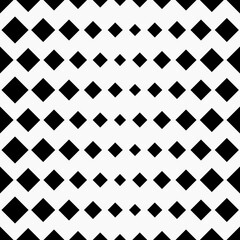 Decor rhombus minimal pattern. Vector simple rhomb and white background. Seamless and vector rhombuses.