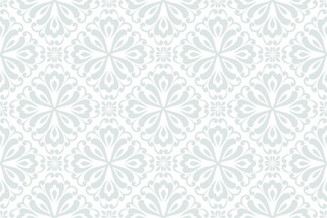 Abstract geometric seamless pattern. Black and white. Modern stylish texture. Vector background.