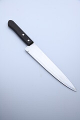 knife on white background