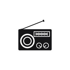 Radio icons symbol vector elements for infographic web
