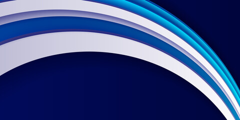 Abstract blue vector background with wave