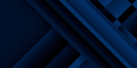 Obraz premium Abstract dark blue 3d background 