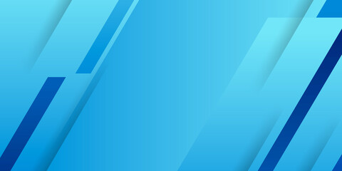 Modern blue abstract background with speed stripes