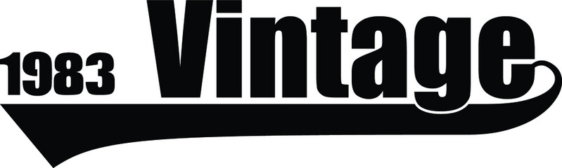 vintage 1983 © SBDigitalfile